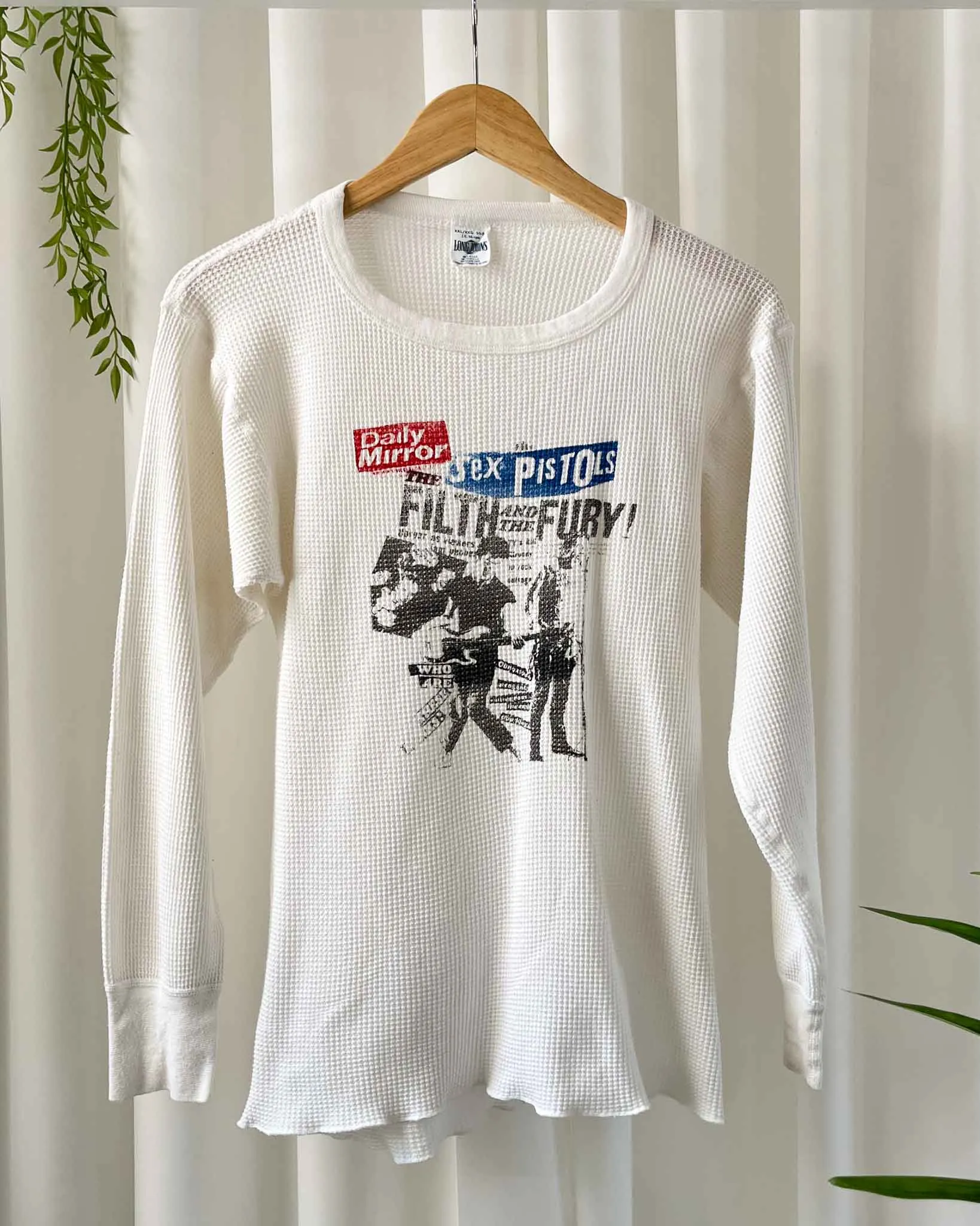 90s Sex Pistols Thermal Tee | XS