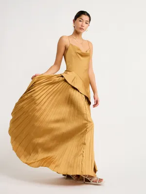 Acler Osullivan Dress in Caramel