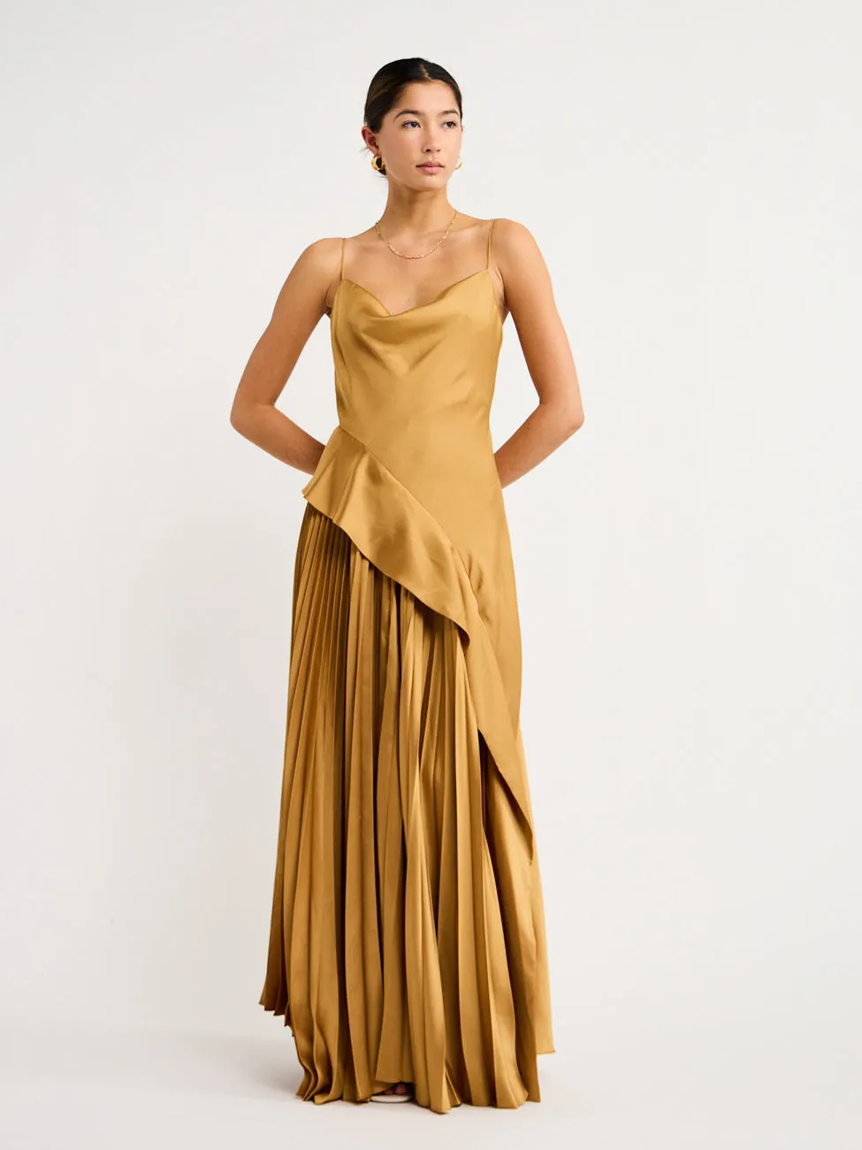 Acler Osullivan Dress in Caramel