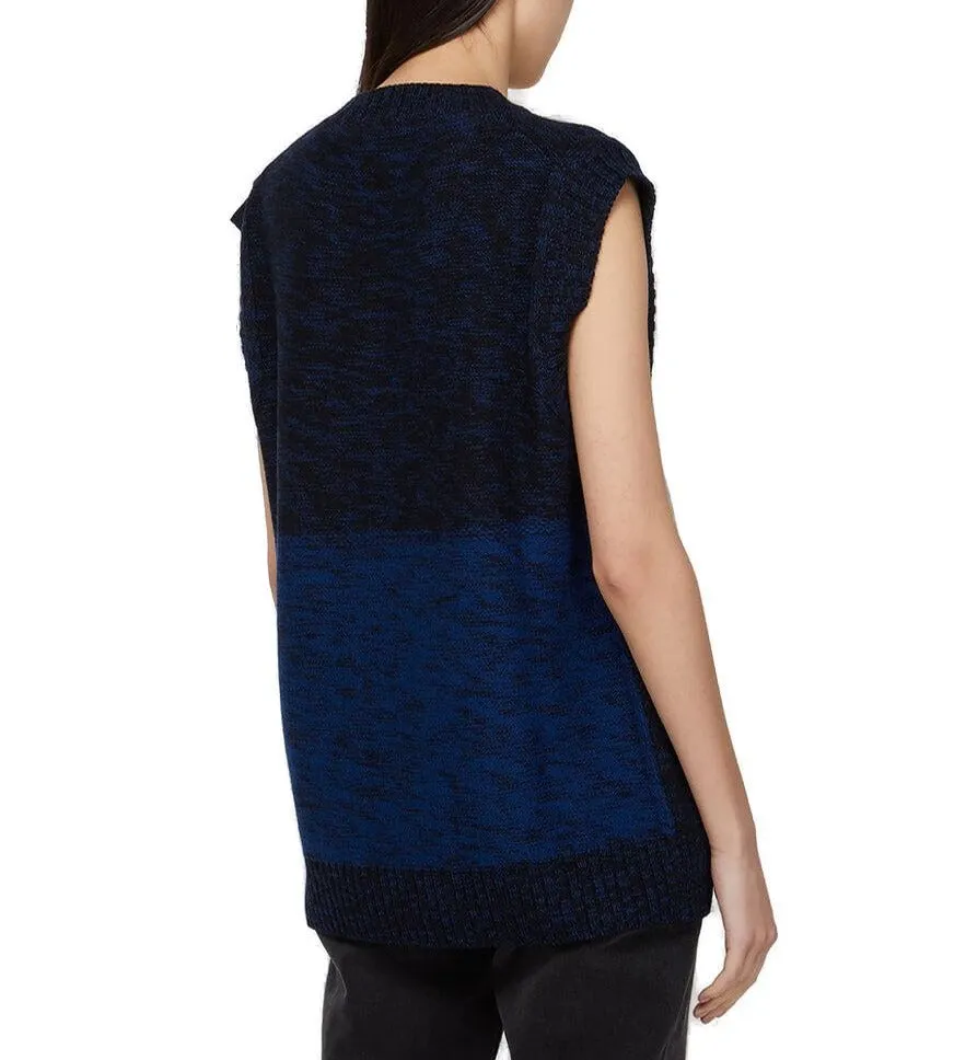 Acne Studios Landsape Knitted Intarsia Sweater Vest