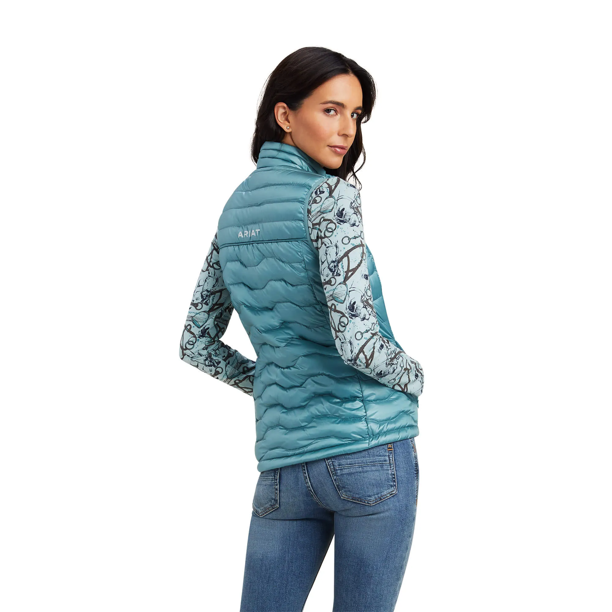 Ariat Women's Ideal Down Vest - Artic Blue