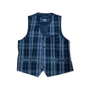 BARABAS: Dinpro Plaid Vest 2VP193