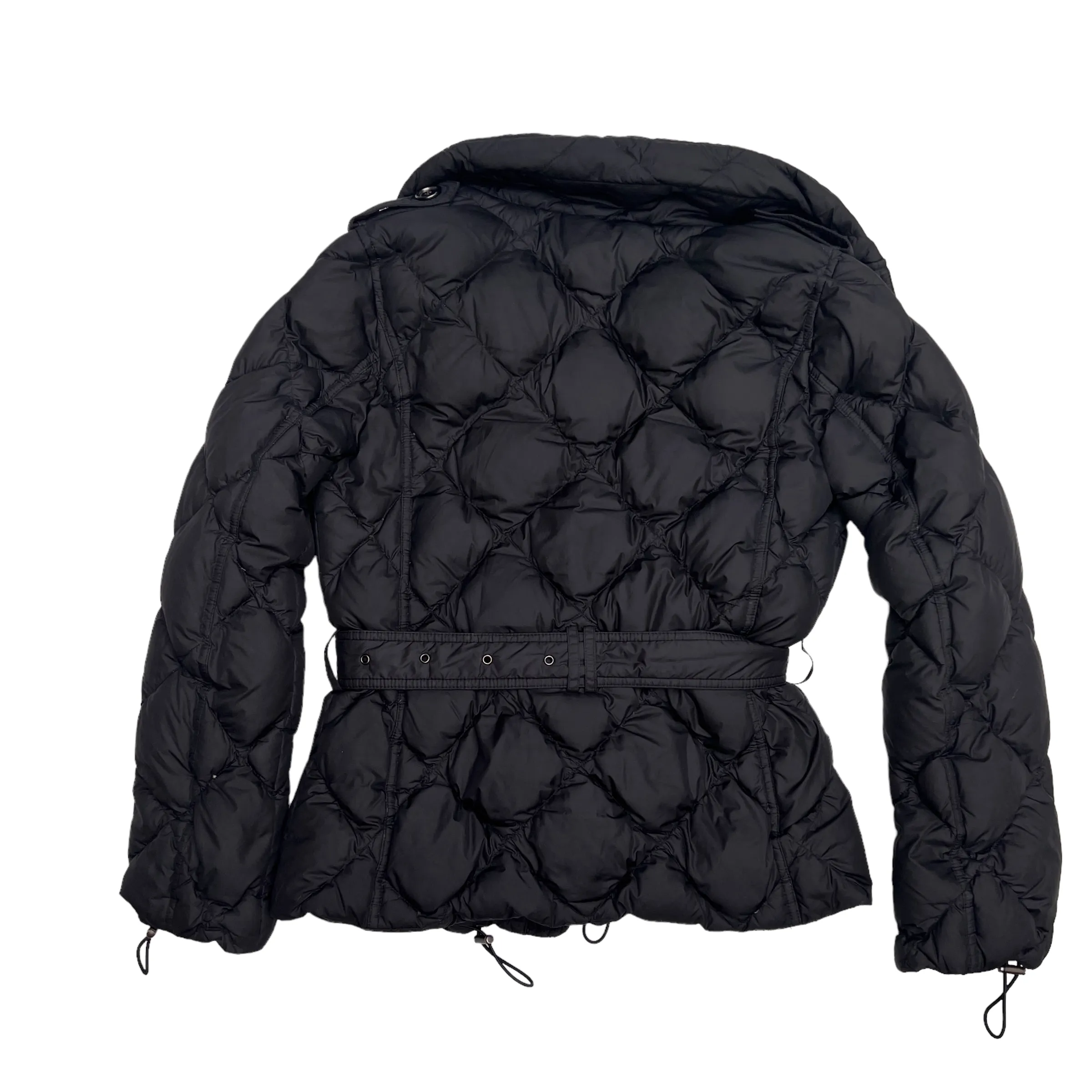 Black Puffer Coat - S