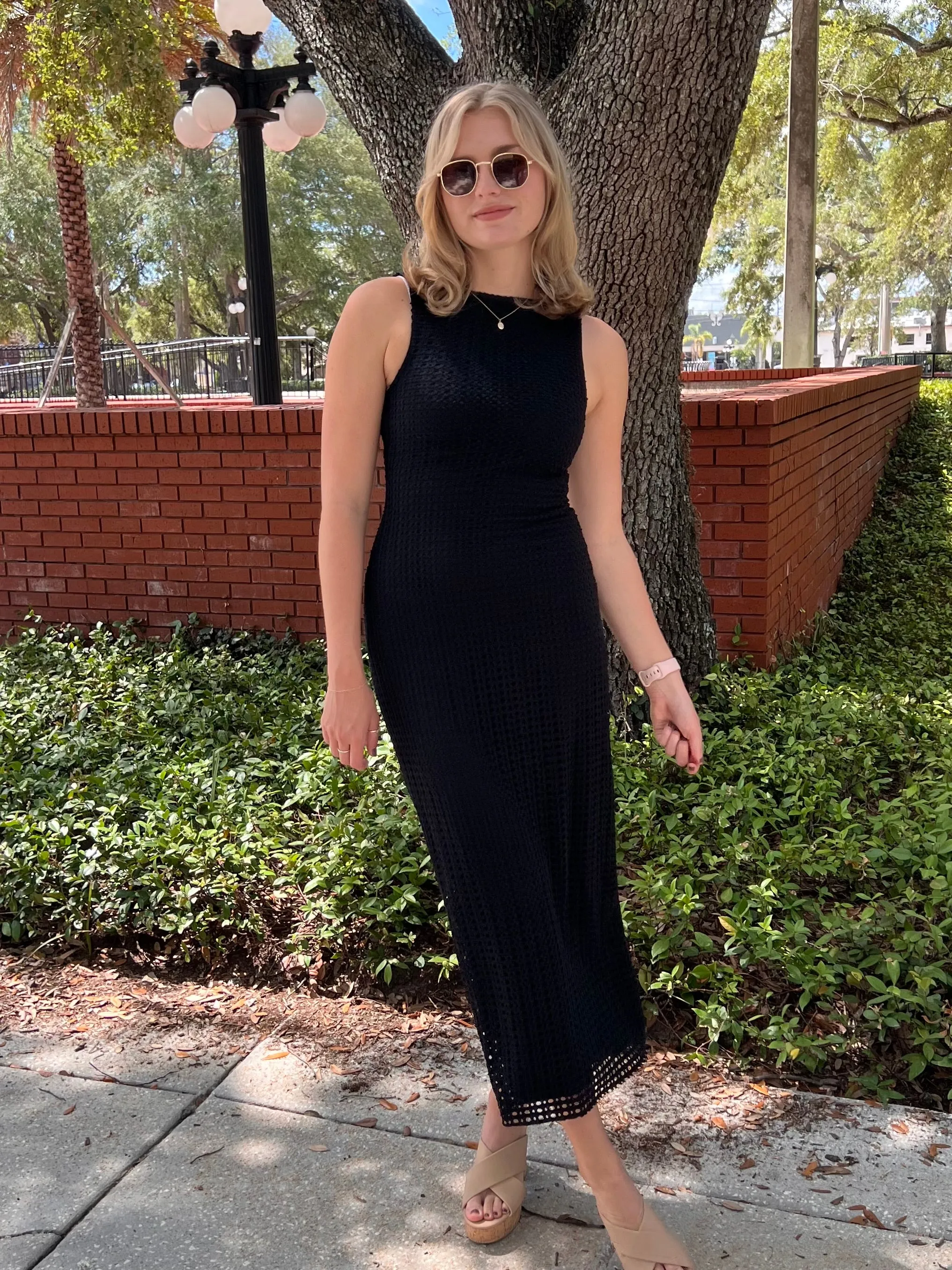 BLAINE MAXI DRESS IN BLACK