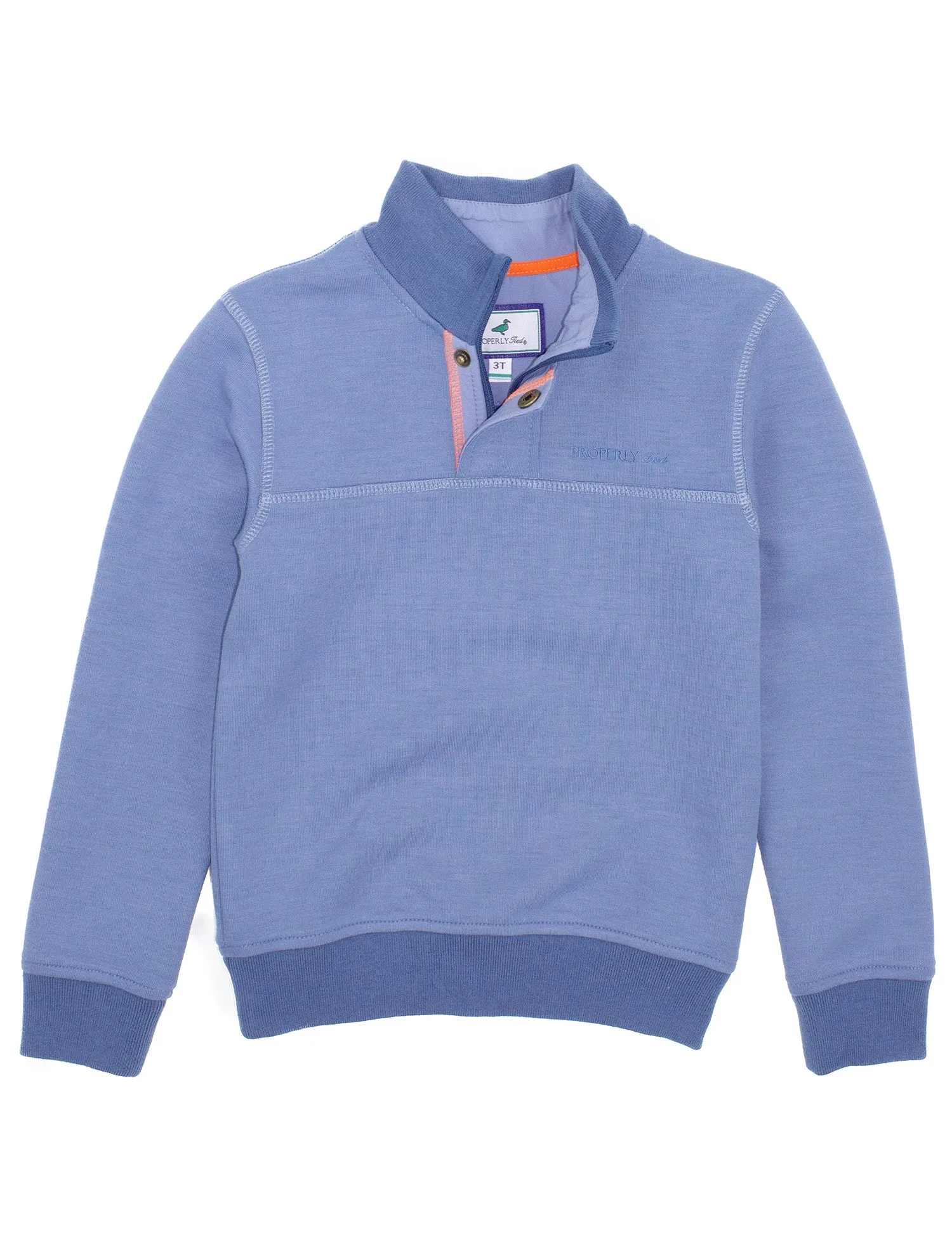 Boy's Kennedy Pullover - Stone Blue