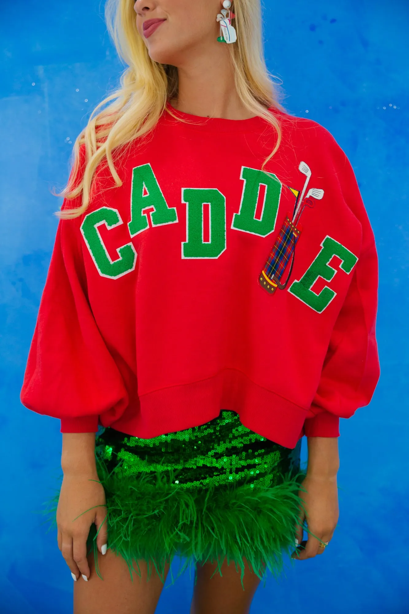 CADDIE RED PULLOVER