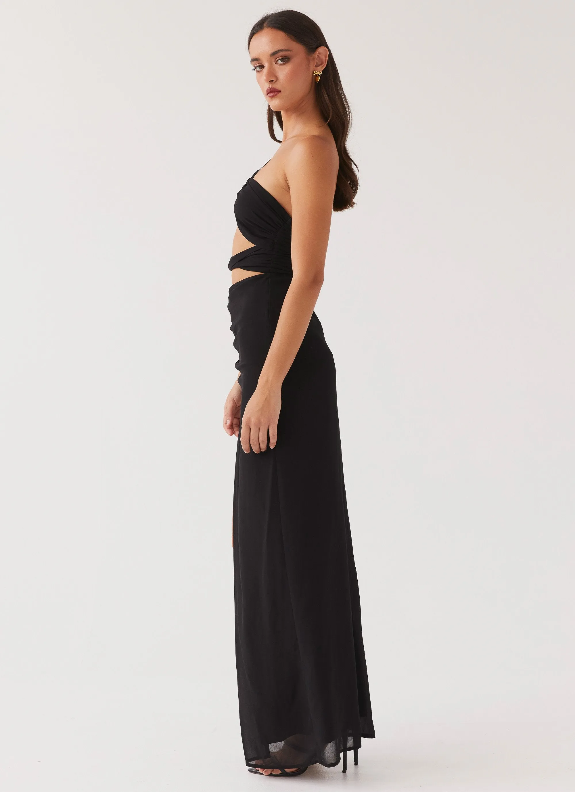 Calling On You Maxi Dress - Black