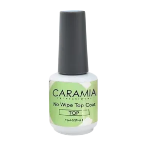 Caramia No Wipe Top Coat, 0.5 oz