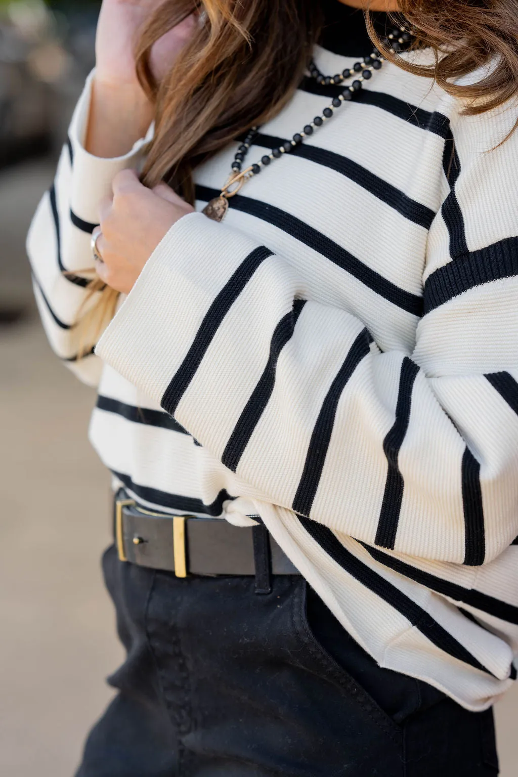 Classic Striped Sweater