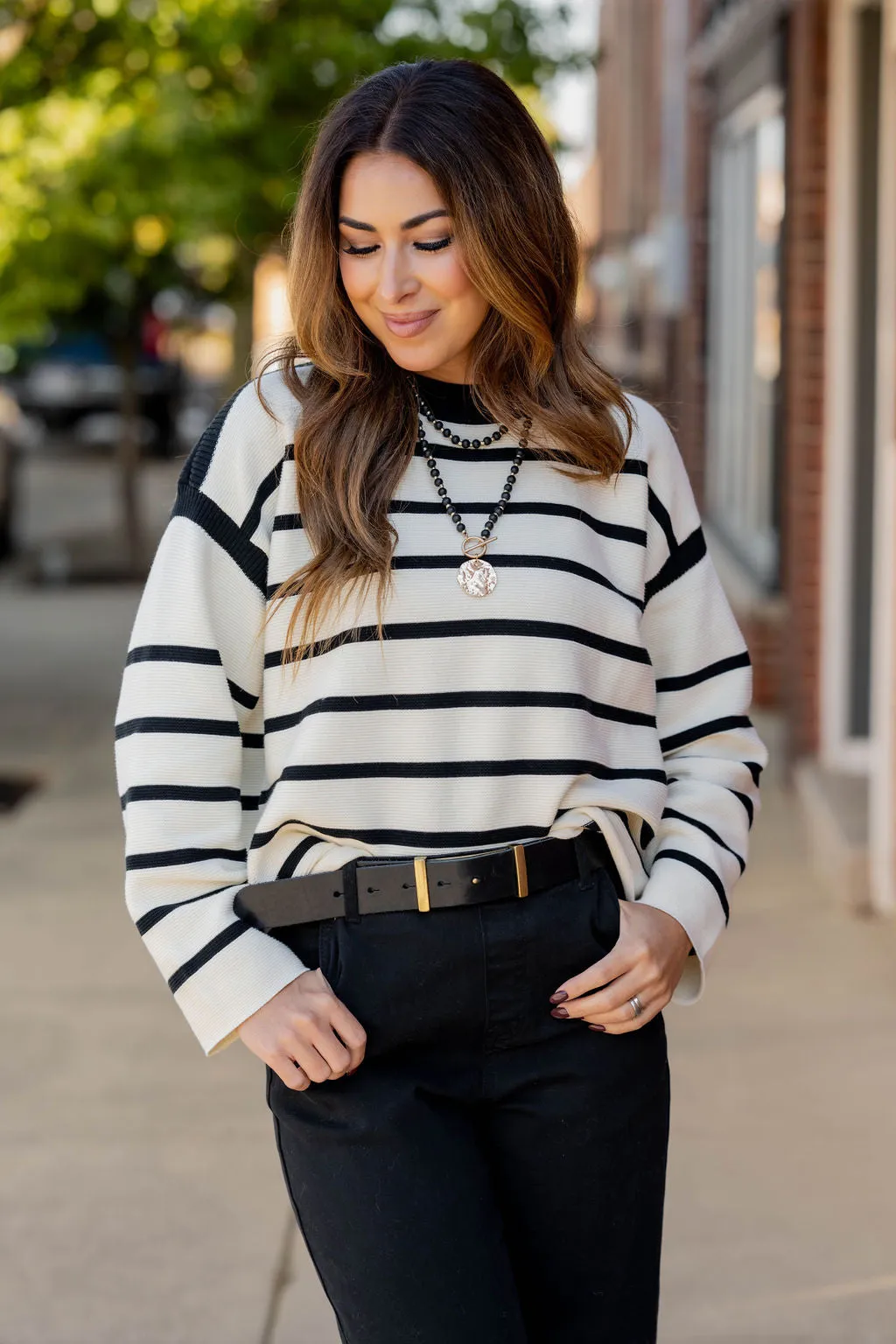 Classic Striped Sweater