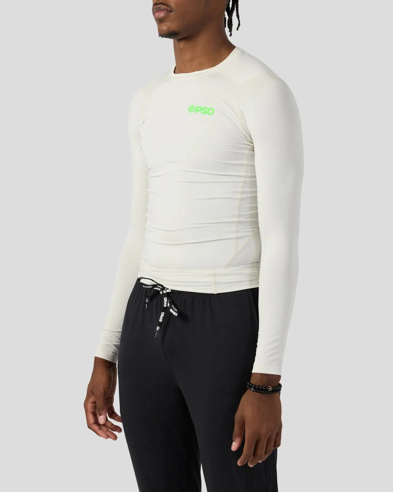 Compression Tee Long Sleeve - Ash