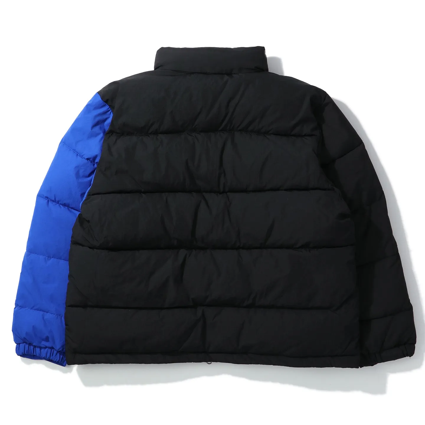 CONTRAST SLEEVE PUFFER JACKET