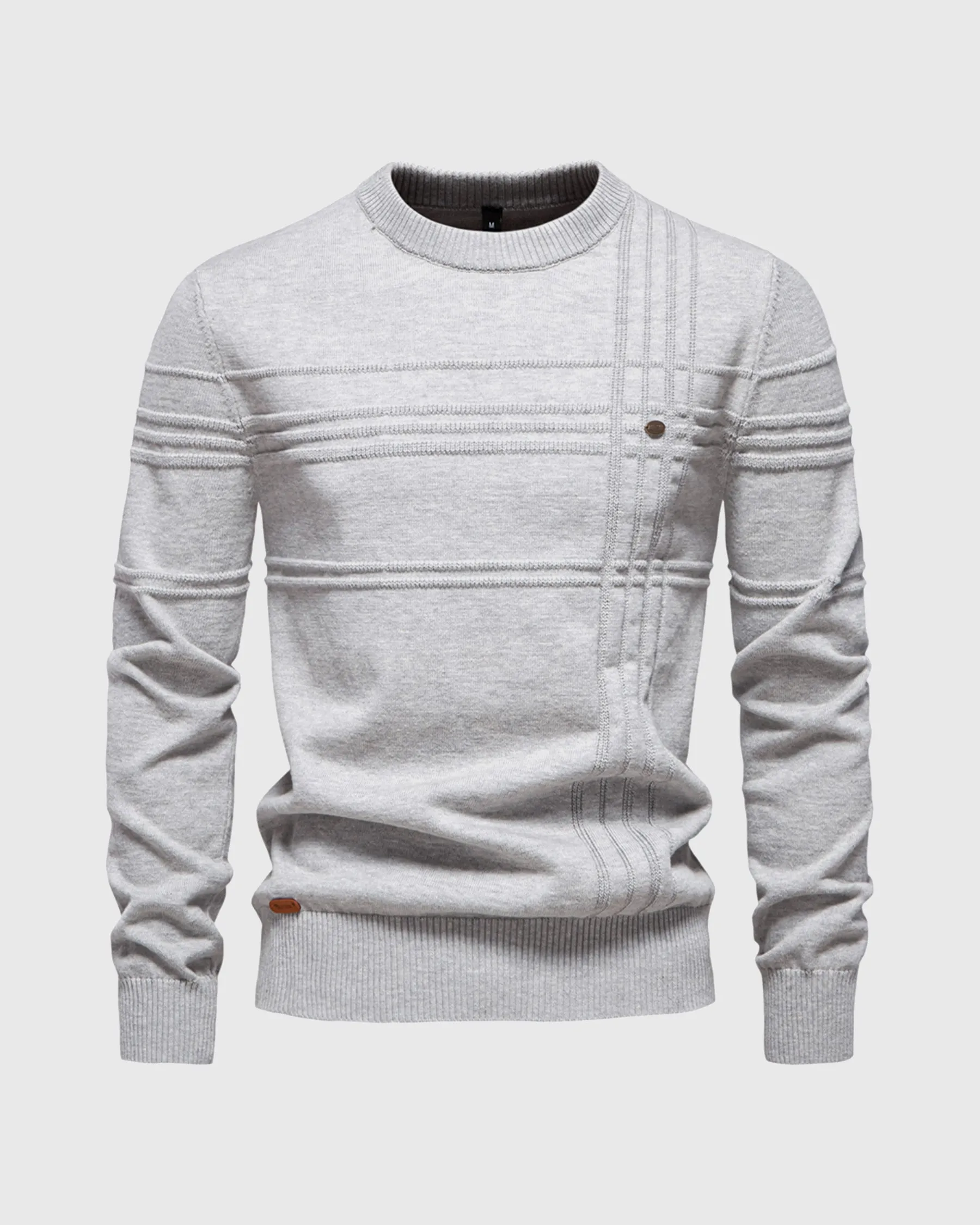 Crosshatch Crew Neck Sweater New