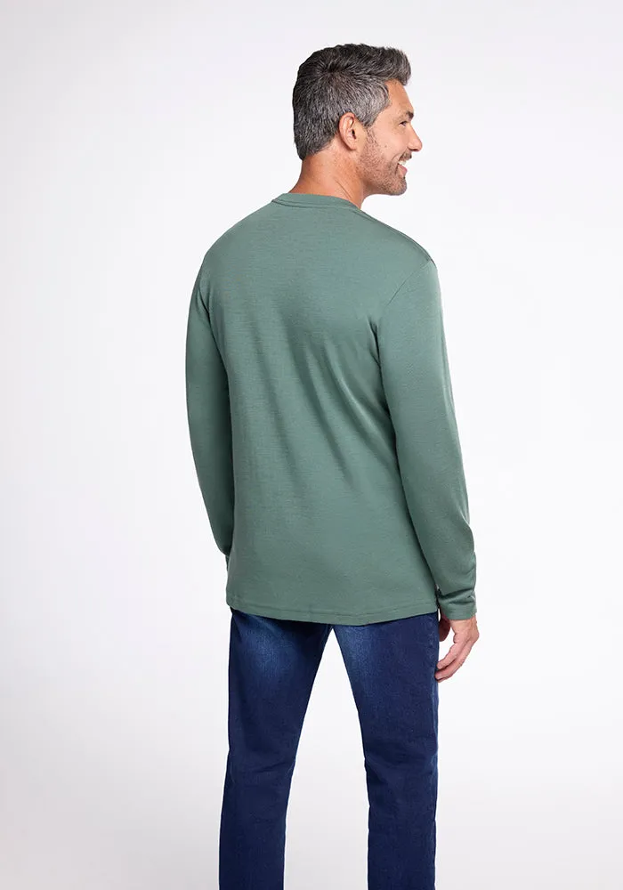 Easton Crew Neck Shirt • Final Sale Deals! - Duck Green