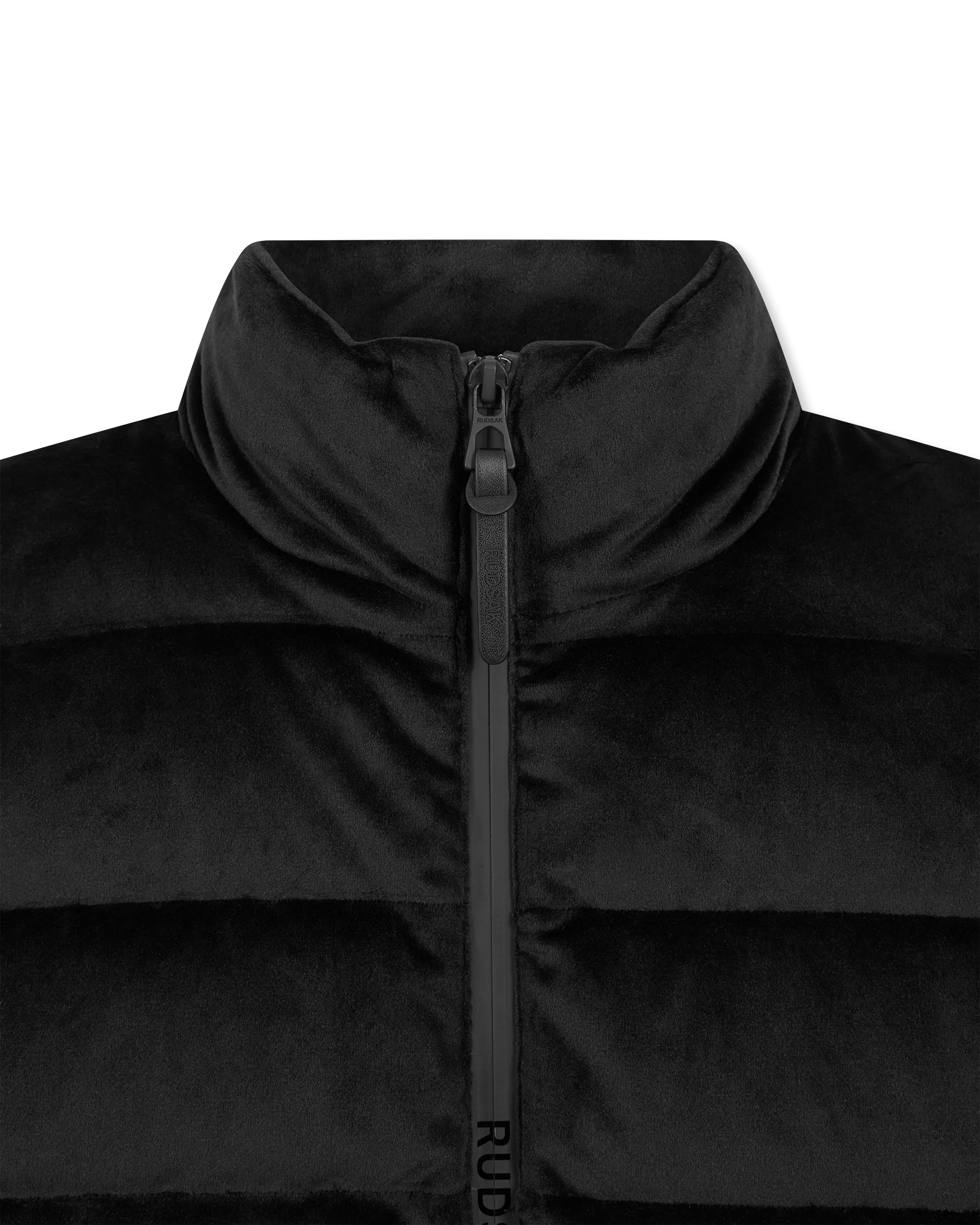 Eugene Velvet Hybrid Knit & Down Jacket