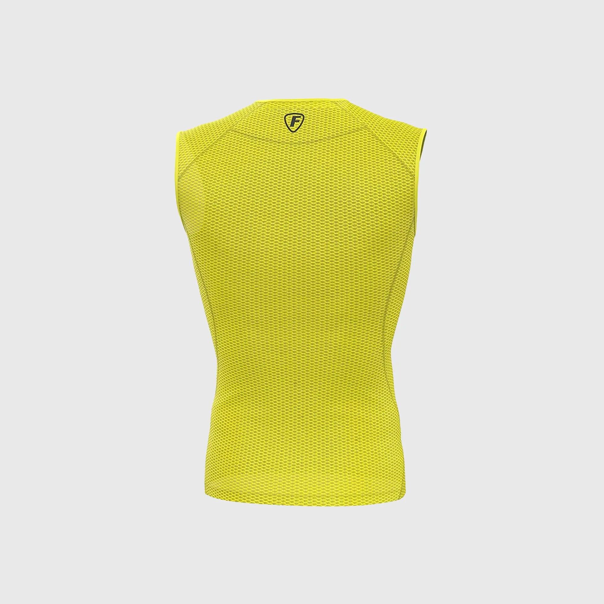 Fdx Aeroform Yellow Men's & Boy's Sleeveless Mesh Summer Cycling Top