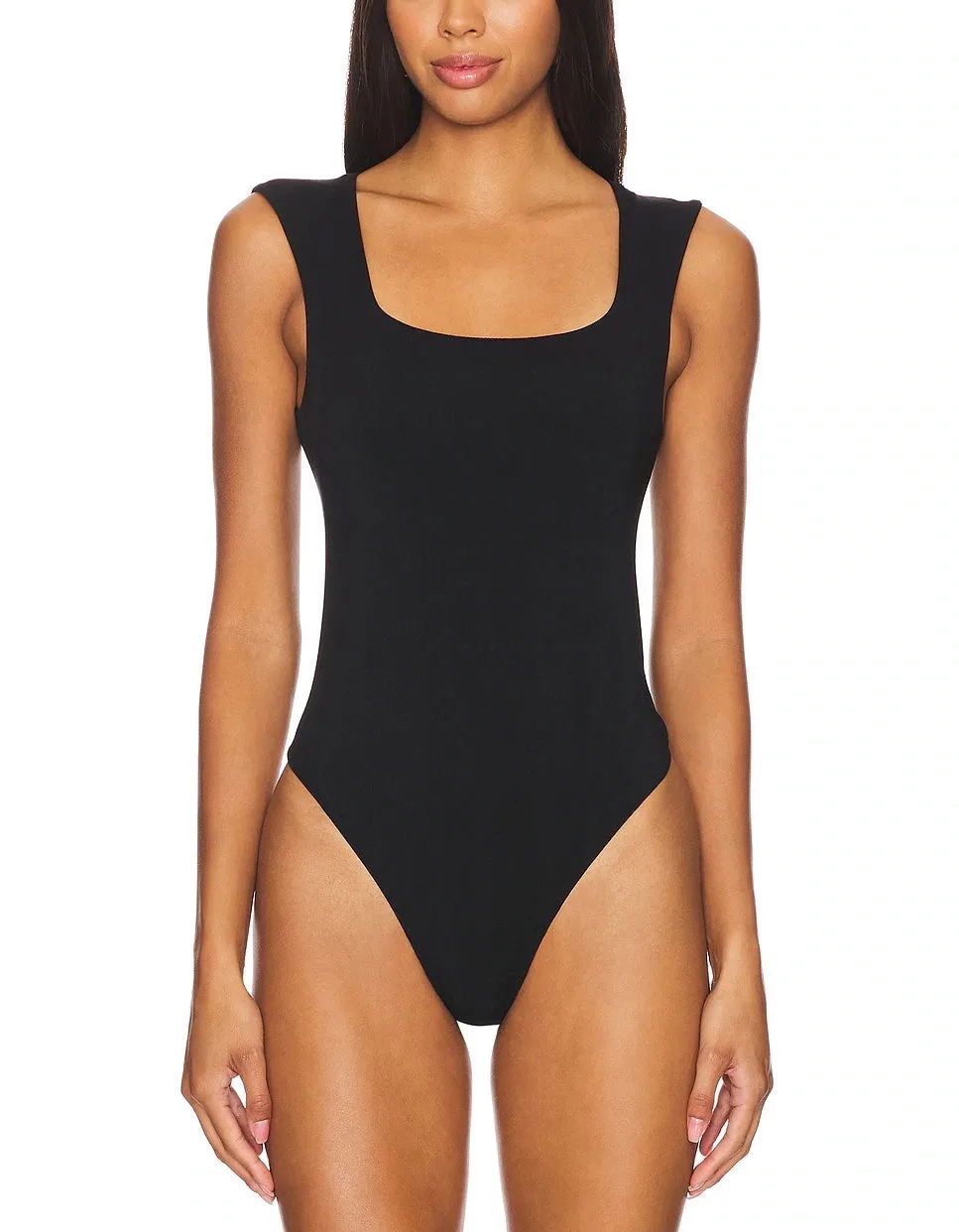 Free People Luna Square Neck Bodysuit