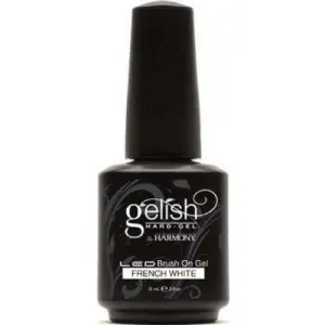 Harmony Gelish French White LED Brush On Gel