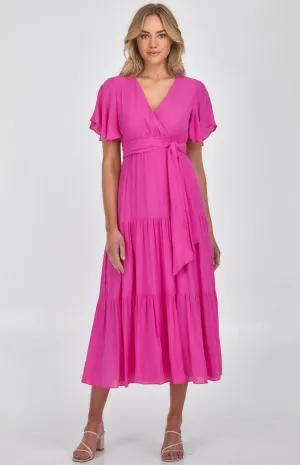 Helena Maxi Dress - Magenta