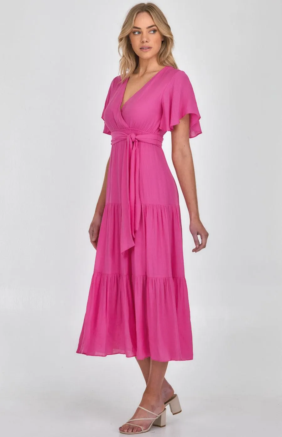 Helena Maxi Dress - Magenta