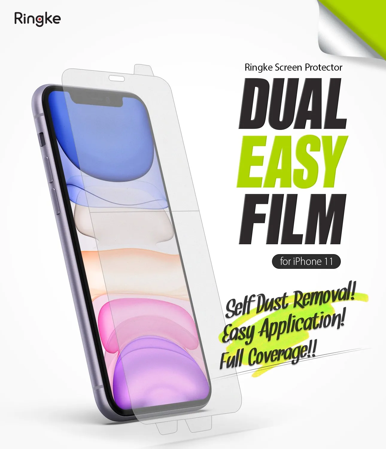 iPhone 11 Screen Protector | Dual Easy Film