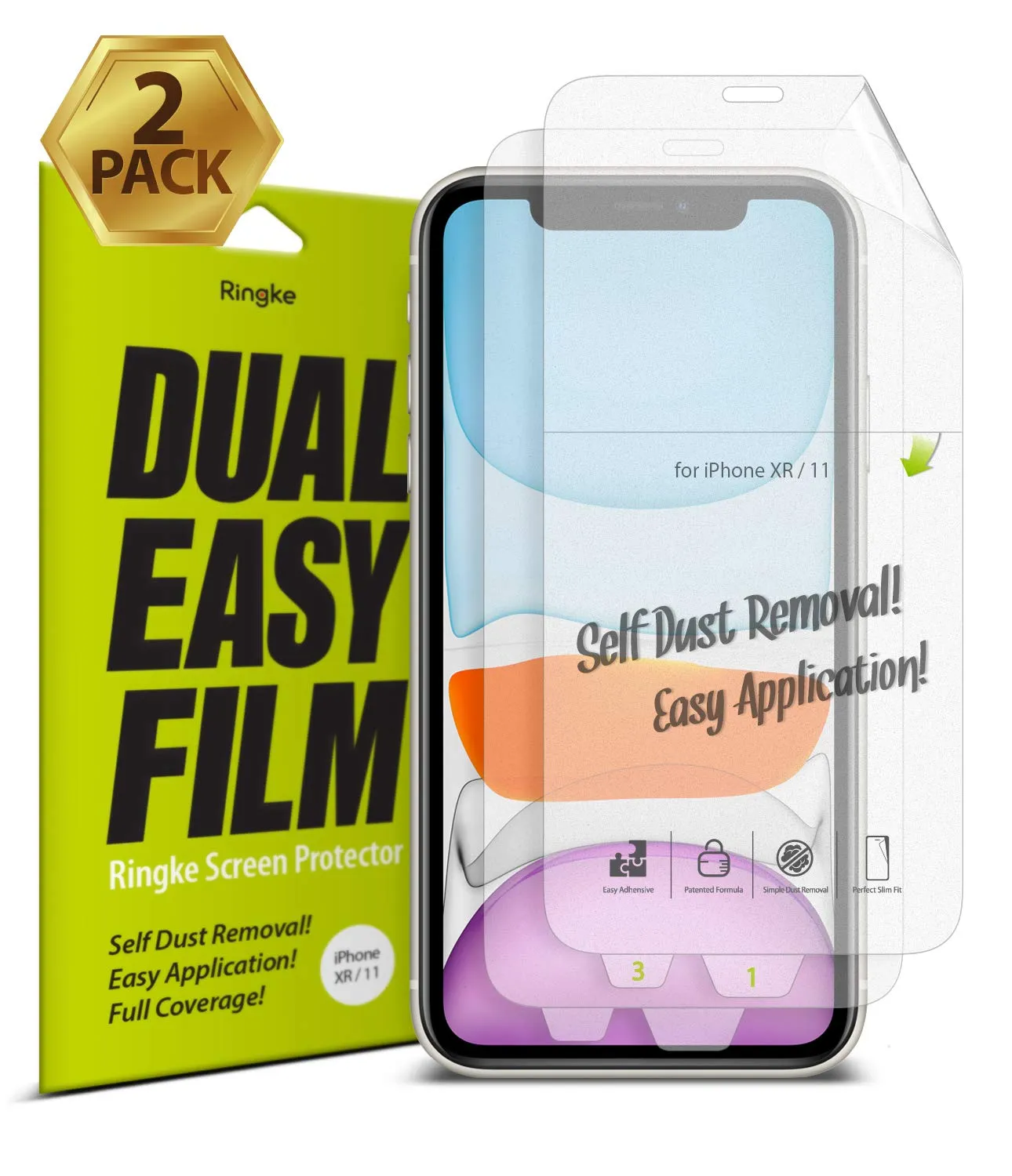 iPhone 11 Screen Protector | Dual Easy Film