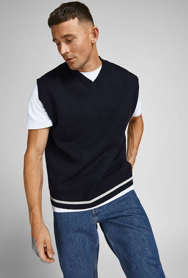 JACK AND JONES ROCCO KNIT VEST