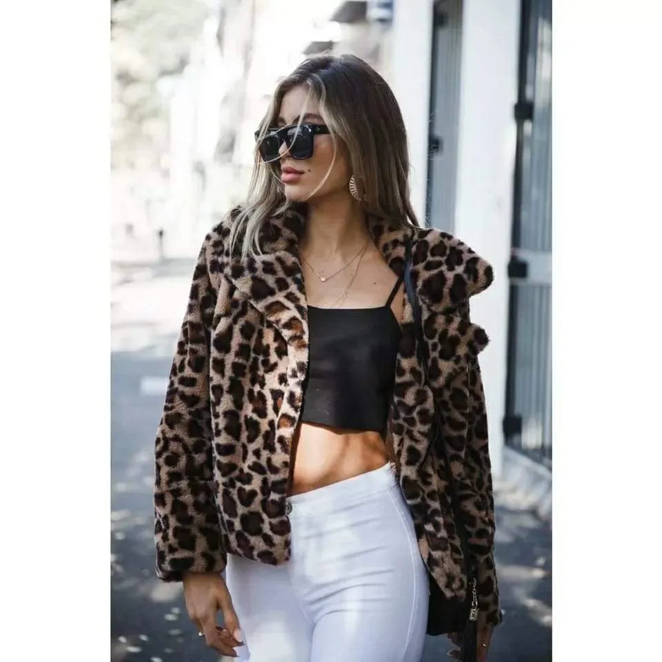 Leopard Furr Coat