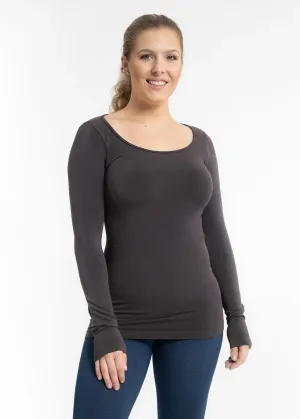 Long Sleeve Round Neck Top