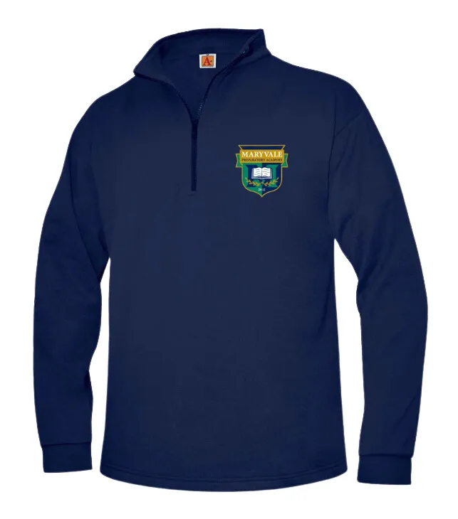 Maryvale Prep Unisex Quarter Zip Fleece Pullover