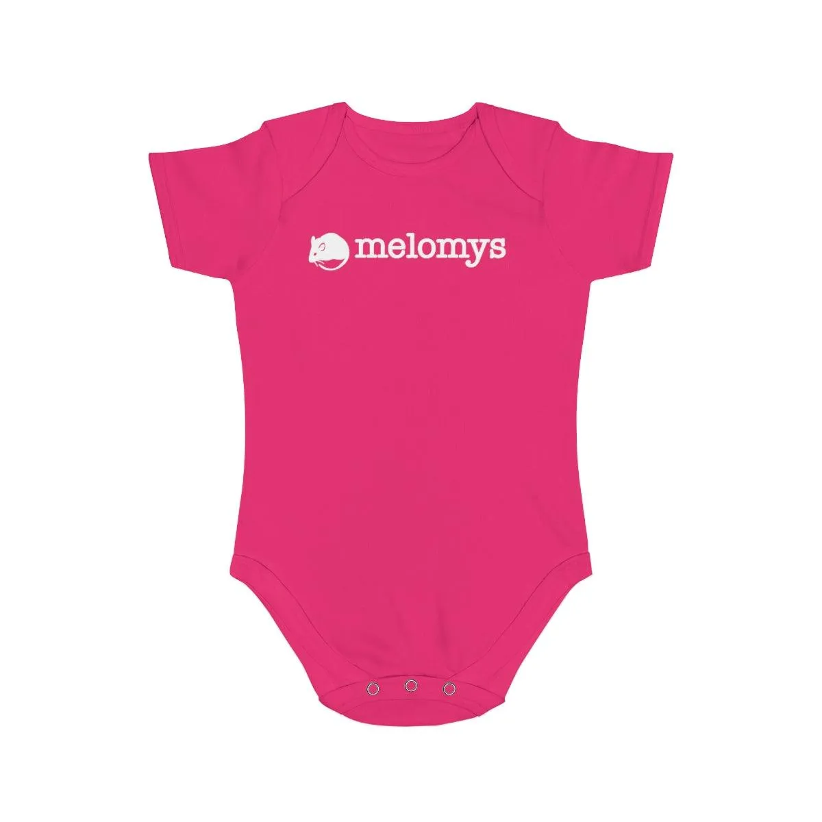 Melomys 100% Cotton Short Sleeve Baby Bodysuit