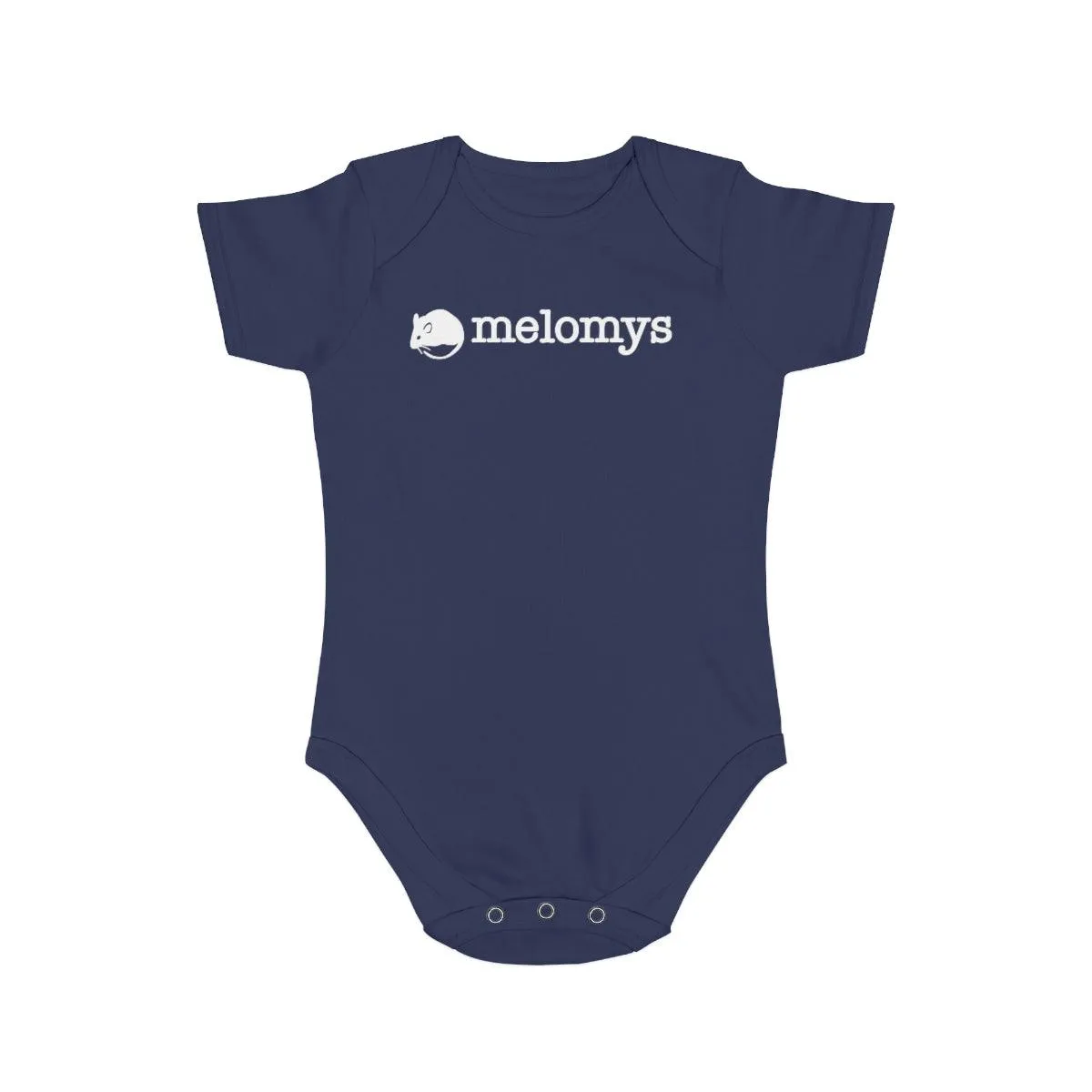 Melomys 100% Cotton Short Sleeve Baby Bodysuit