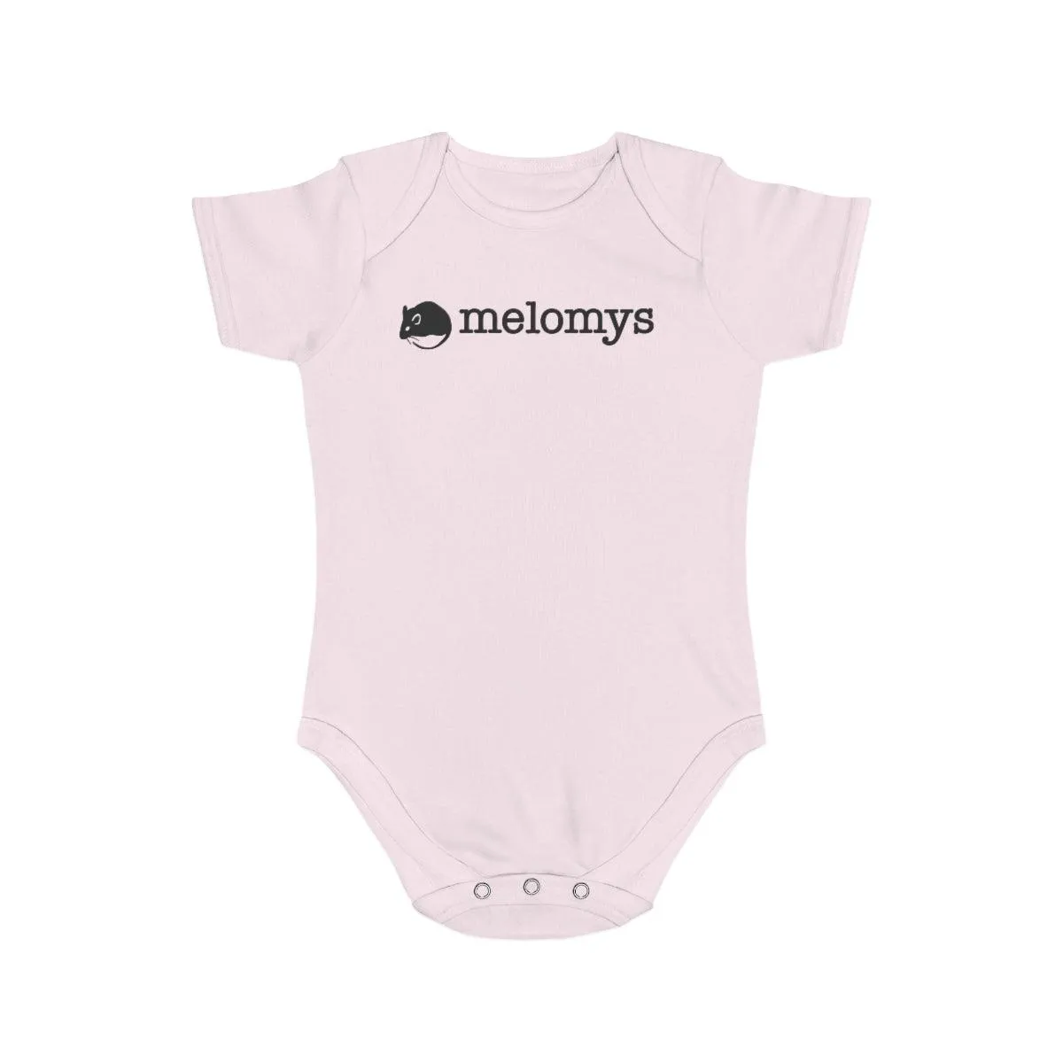 Melomys 100% Cotton Short Sleeve Baby Bodysuit