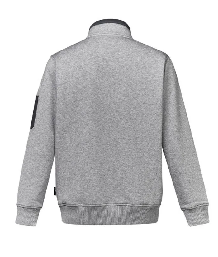 Mens 1/4 Zip Brushed Fleece Jumper