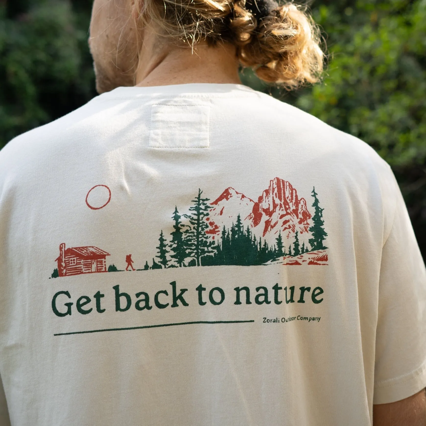 Mens Back To Nature Trash Tee