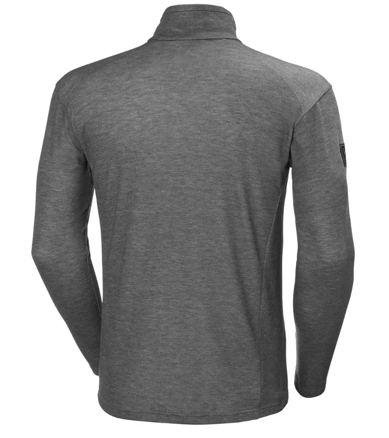 MEN'S HP 1/2 ZIP PULLOVER - EBONY MELANGE (981)