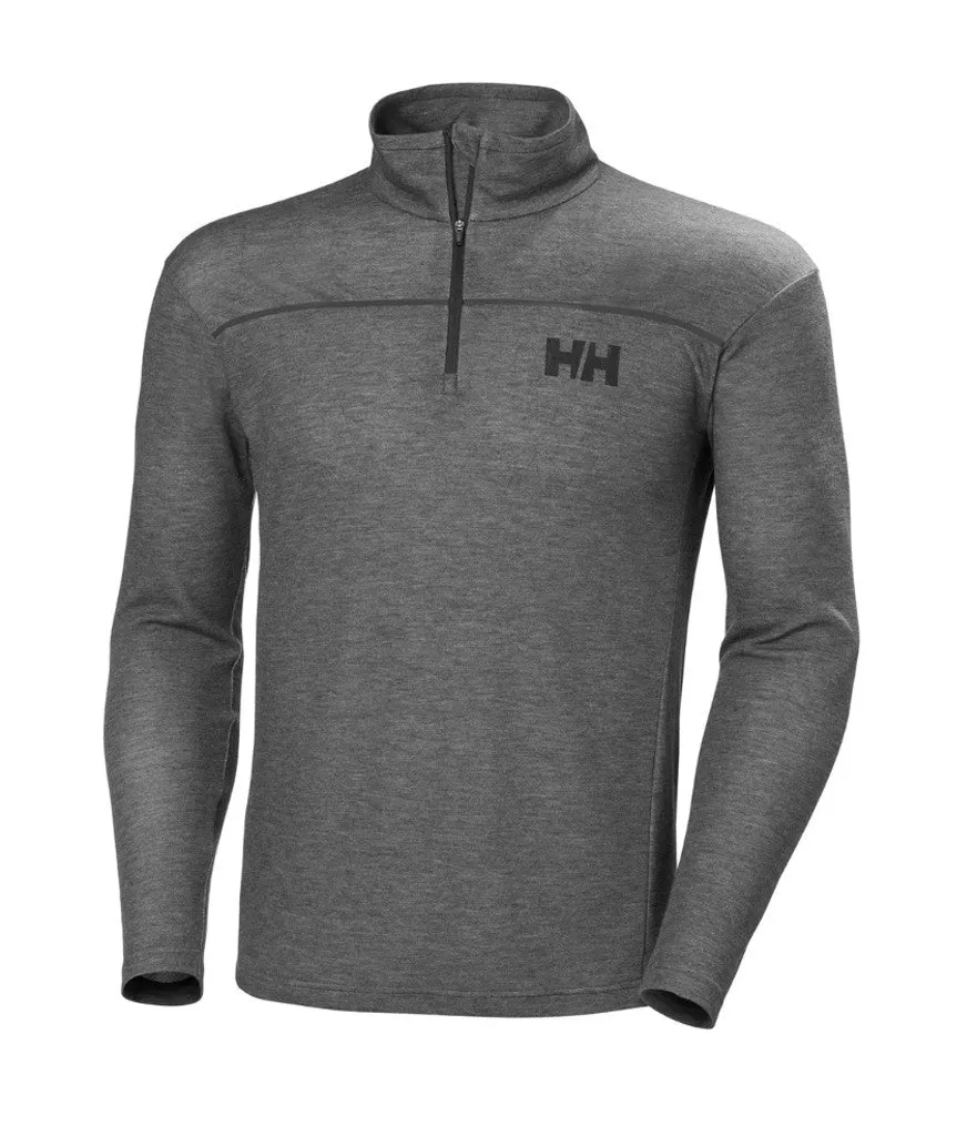 MEN'S HP 1/2 ZIP PULLOVER - EBONY MELANGE (981)