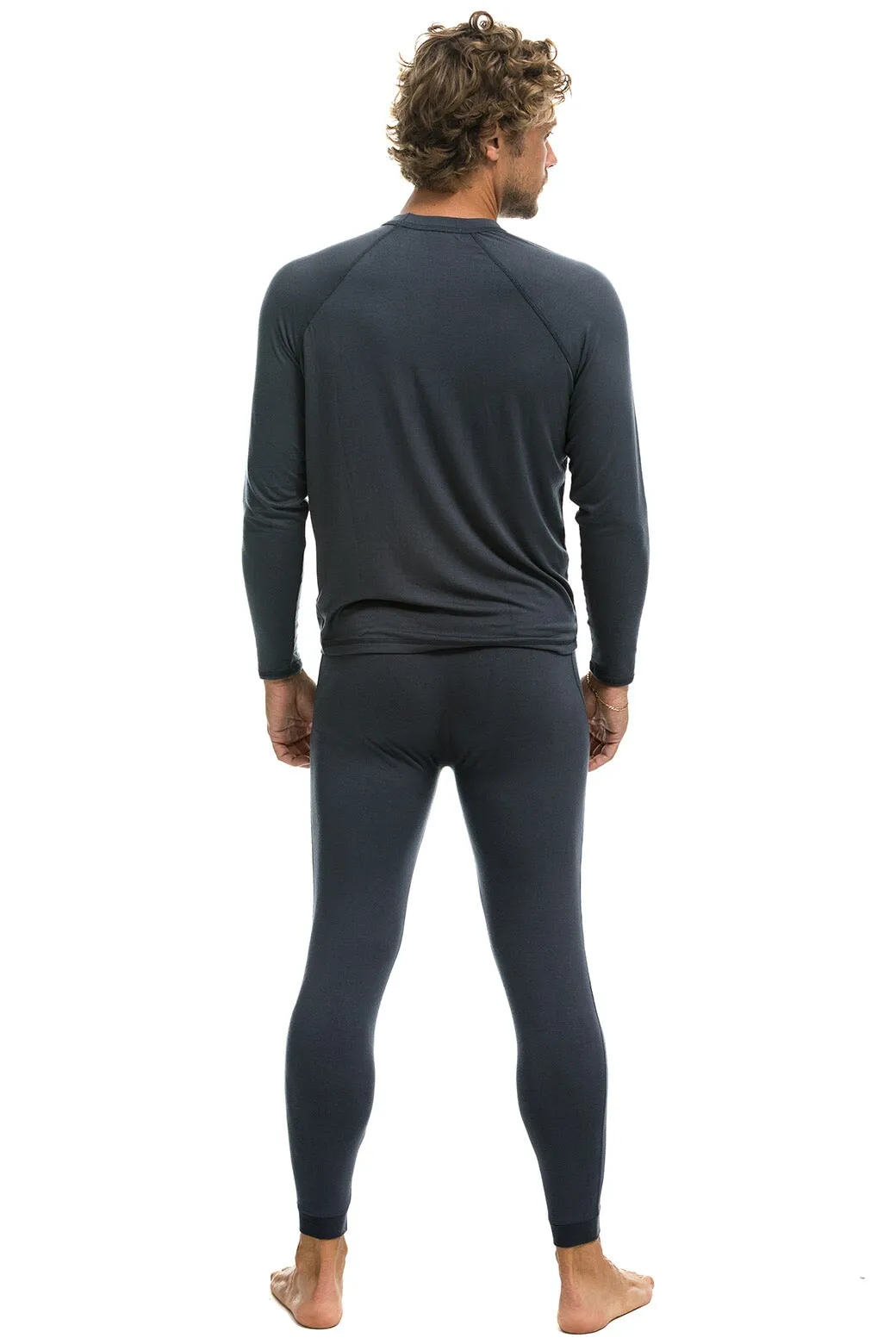 MEN'S MICRO MODAL BASE LAYER SET - TITANIUM