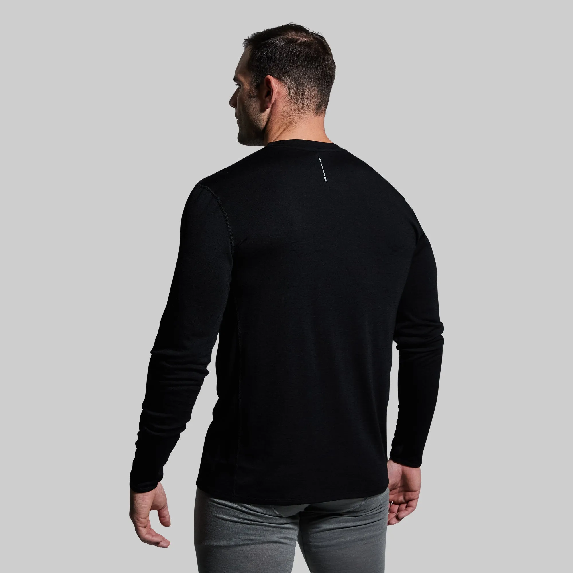 Men's Ridgeline Base Layer Top (Black)