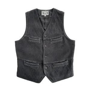 Men's Safari Style Cotton Vest with Multi-pockets