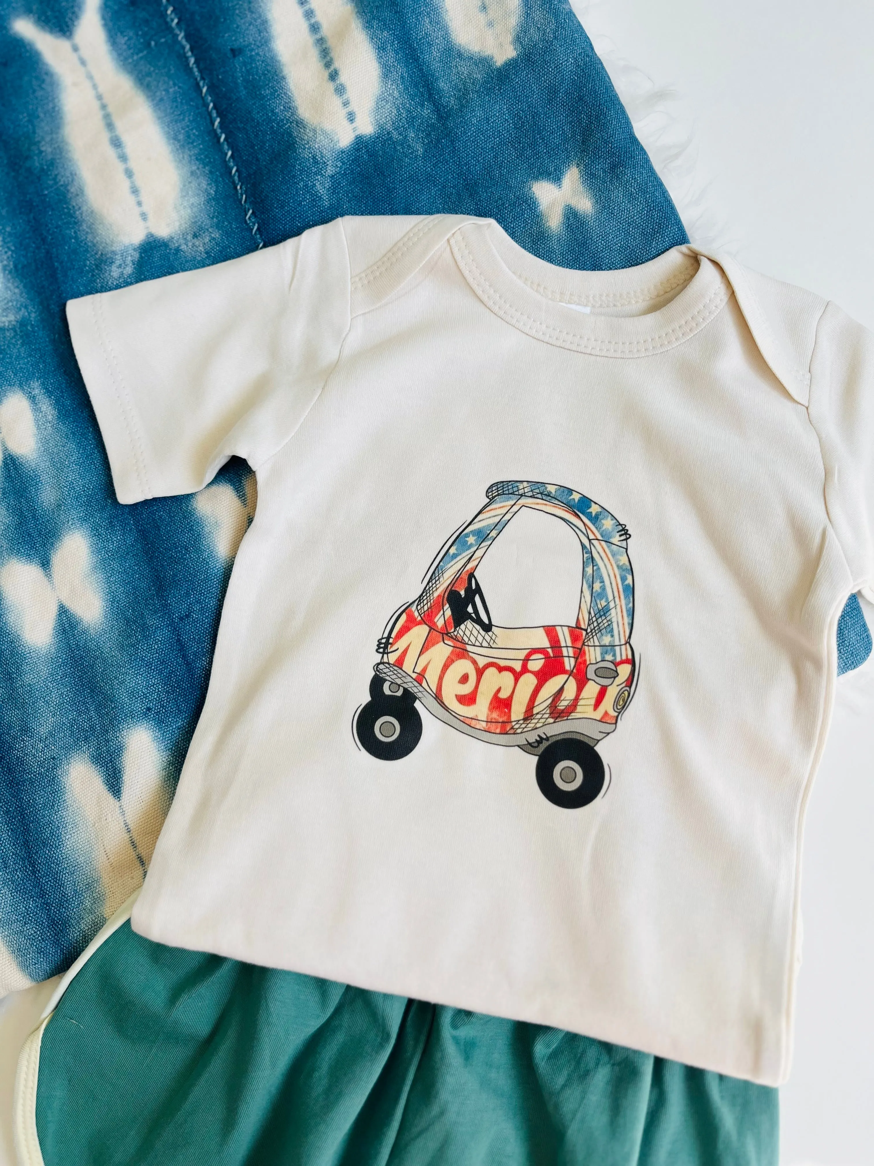 Merica Car Buggy Bodysuit