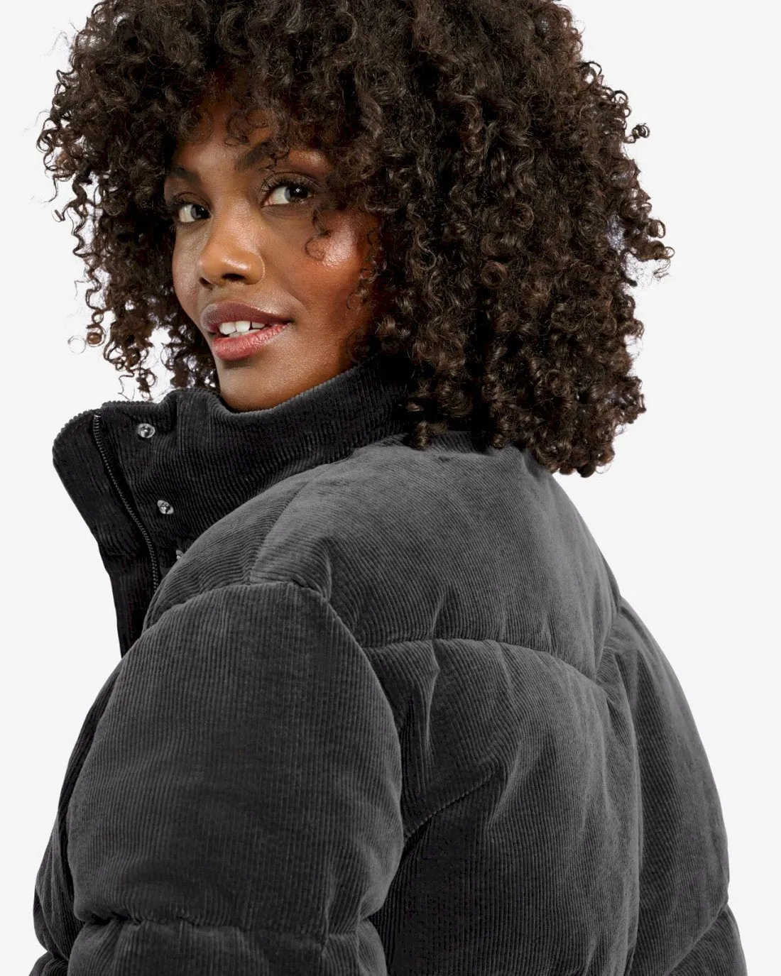 Milla Cord Puffer Jacket