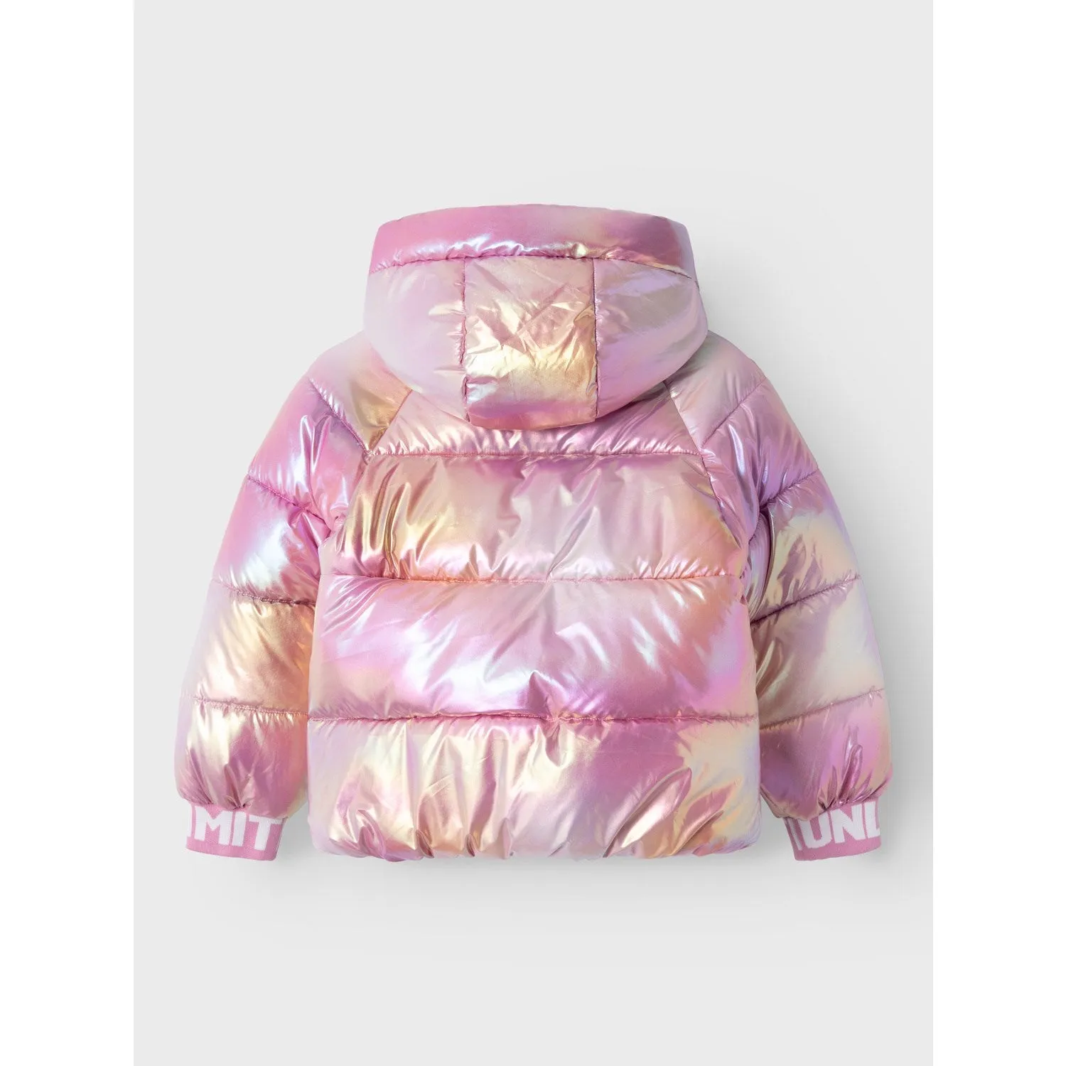 Name It Moonlite Mauve Malan Puffer Jacket Foil