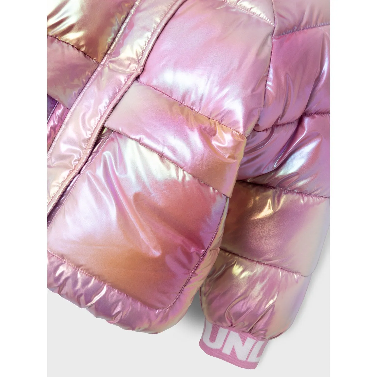 Name It Moonlite Mauve Malan Puffer Jacket Foil