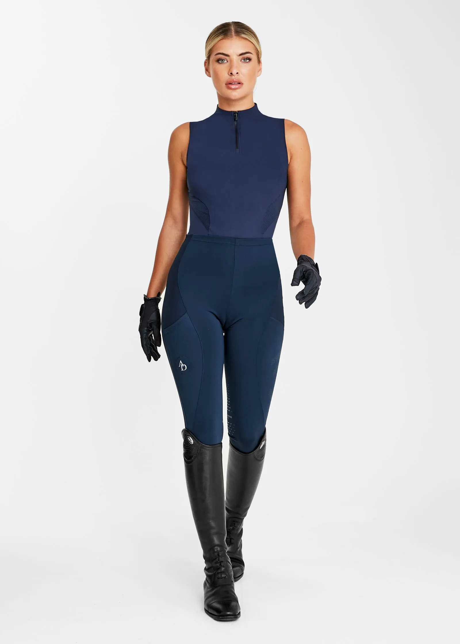 Navy Sleeveless Base Layer