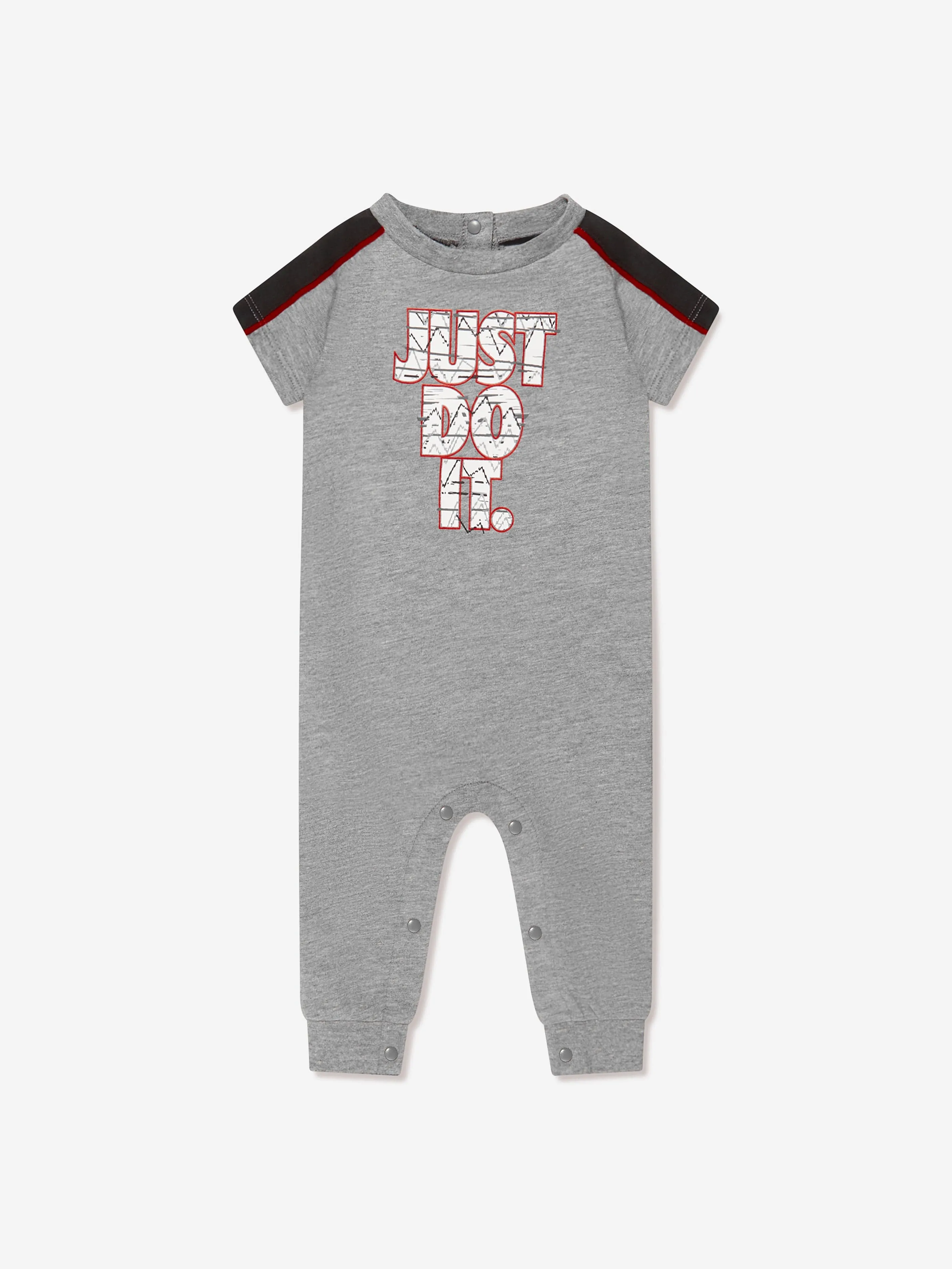 Nike Baby Boys JDI Romper in Grey