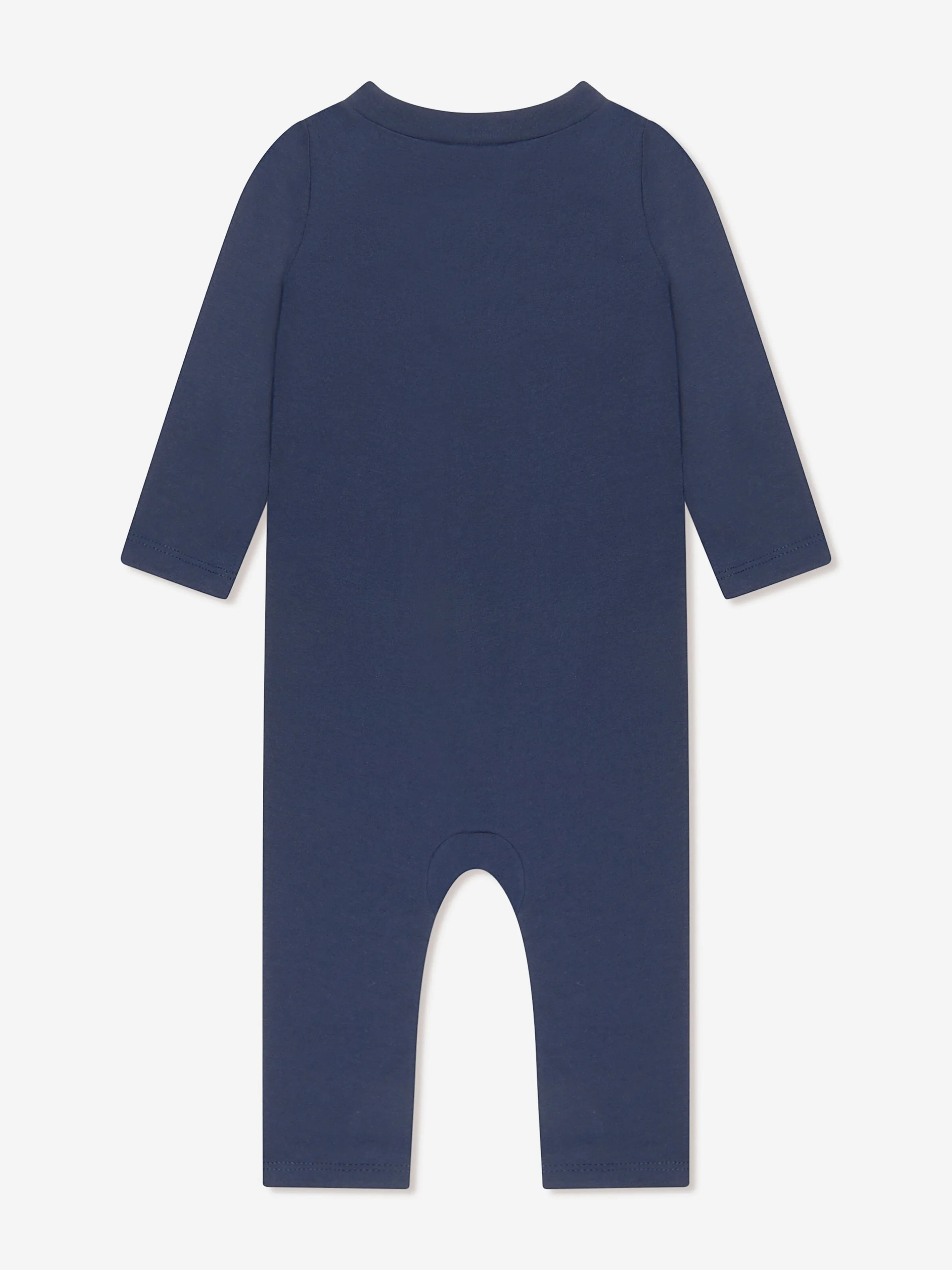 Nike Baby Boys Logo Romper in Navy