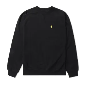 No Comply Default Crewneck, Black