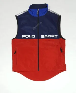 Nwt Polo Ralph Lauren Polo Sport Red and Blue Vest