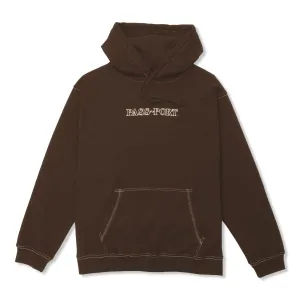 Official Organic Pullover, Bark / White